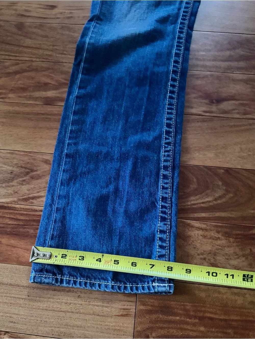 Vintage Joey True Religion Straight Jeans - Indigo Blue Wash